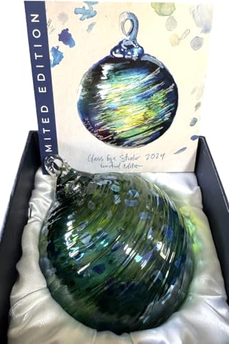 Limited Edition Glass Eye Studio Holiday Ornament - Handcrafted 2024 Collectible