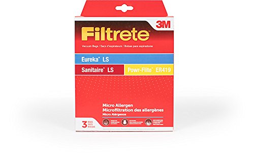 3M Filtrete Eureka Style LS Micro Allergen Vacuum Bags (Pack of 3)
