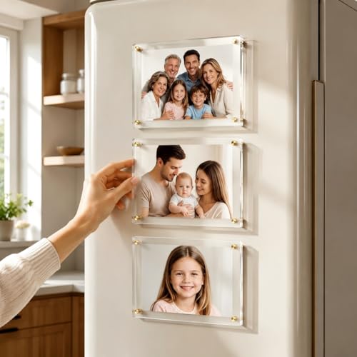 Kalami 5x7 Acrylic Wall Mount Picture Frame - Self Adhesive