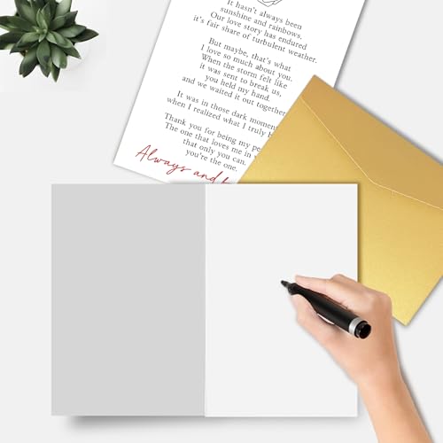 Romantic Valentine's Day Card - Heartfelt Poem for Loved Ones