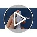 Clear Foam Pump Bottle Refillable Travel Dispenser 40ml
