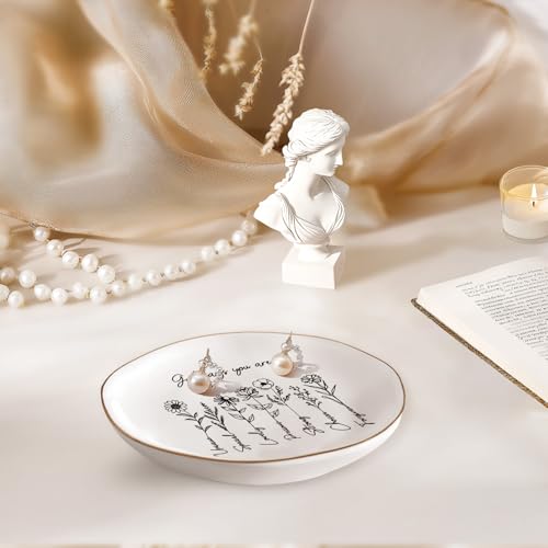 Inspirational Heptagon Ring Tray - Confirmation Gifts for Teen Girls