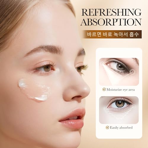 MIESCHER Rice Essence Eye Cream for Wrinkles & Dark Circles 0.7oz