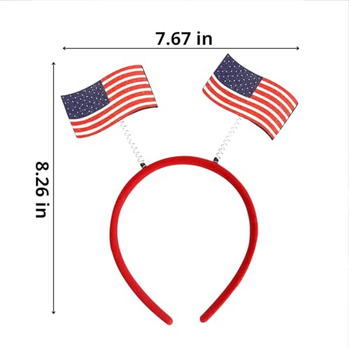 American Flag Headband Patriotic US Flag Hair Accessories for 4th of July