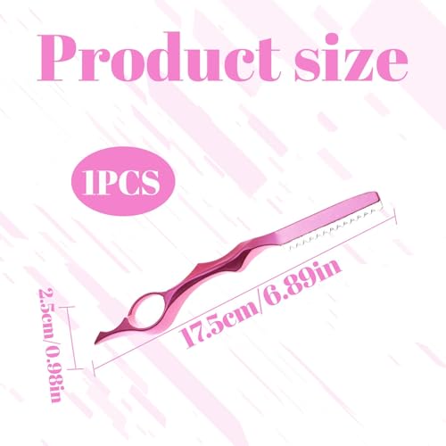 Hair Styling Razor and Thinning Comb for Professional Salon and Home Use