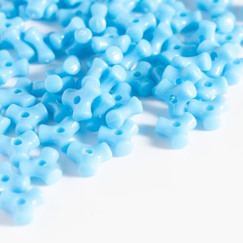 1300 Pcs 10mm Triangle Kandi Tri Beads for Crafts & Jewelry Making