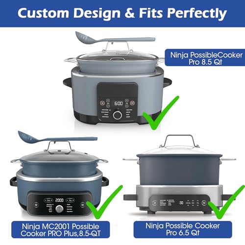 Silicone Lid Handle Cover for Ninja Foodi Slow Cookers - Heat Resistant