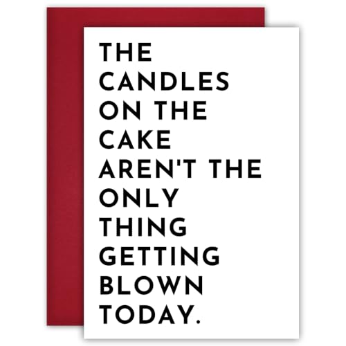 Funny Birthday Card for Him - Hilarious Gift for Boyfriend or Husband
