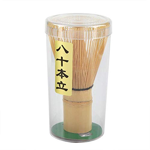 Bamboo Matcha Whisk with 80 Prongs - Traditional Japanese Tea Tool