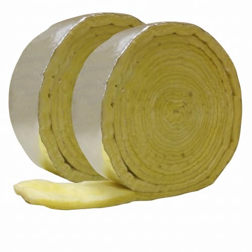 Frost King Foil Backed Fiberglass Pipe Wrap, 3"x1"x25' (Pack of 2)