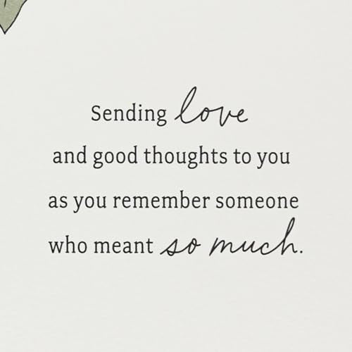Hallmark Sympathy Card - Honor and Celebrate Them | 5" x 7.2"