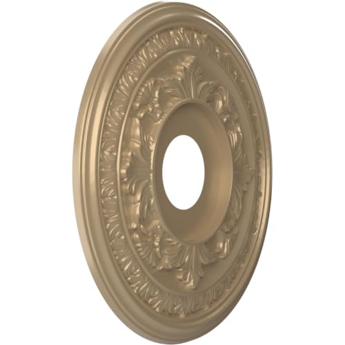 Ekena Millwork 16-in. Baltimore Ceiling Medallion - Metallic Champagne Mist