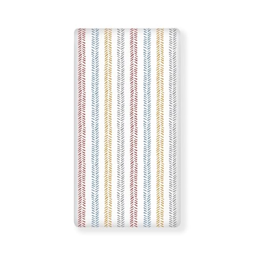 Colorful Arrow Fitted Crib Sheets - Soft Polyester for Baby