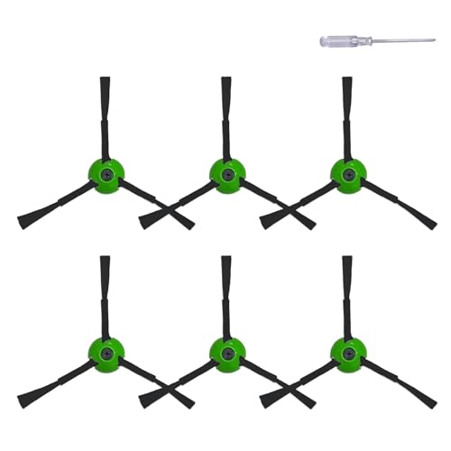 SENNII Replacement Side Brushes for iRobot Roomba J Series and E Series Vacuum Cleaners - Pack of 6 with Screwdriver