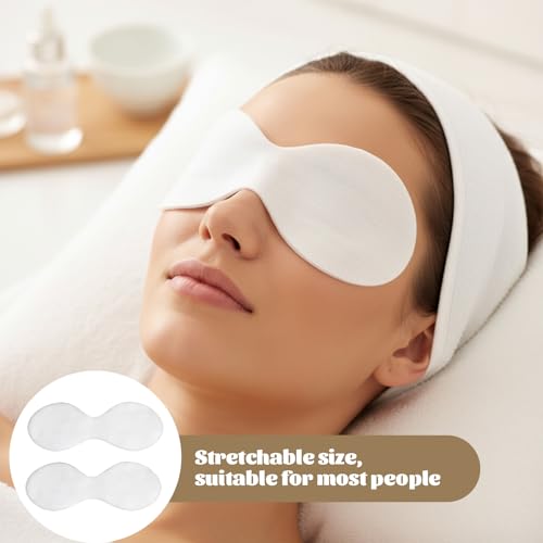 Styquenzer Disposable Non-Woven Eye Masks for Skincare Spa DIY Compress