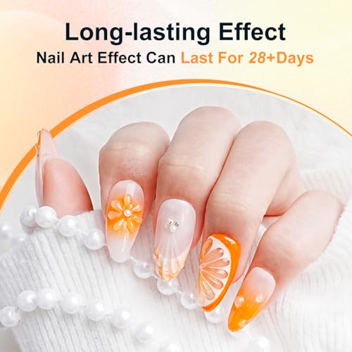 JODSONE Clear 3D Nail Sculpting Gel - 15g No Wipe Texture Molding Gel
