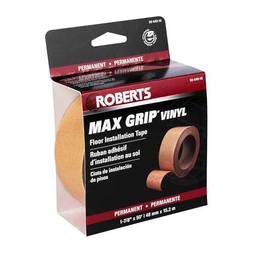 ROBERTS Max Grip Vinyl Installation Tape 1-7/8" x 50 ft