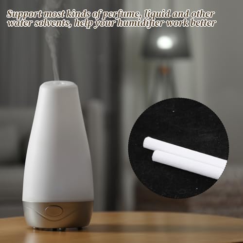 50 Pack Humidifier Wicks for Small Diffusers - Universal Cotton Replacement Filters