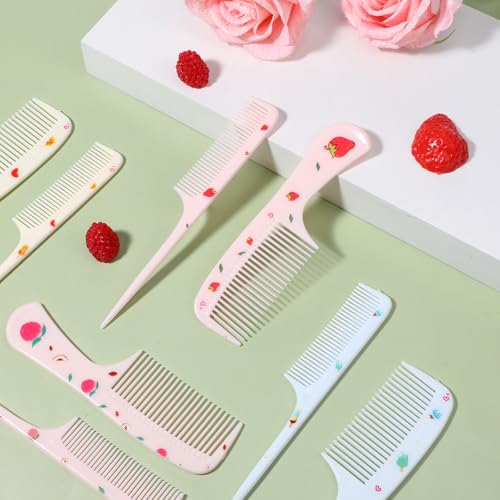 8-Piece Baby Hair Comb and Styling Set for Toddlers and Kids