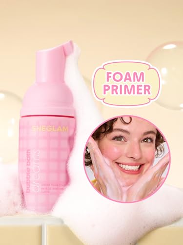 SHEGLAM Dream Foam Cloud Face Primer - Moisturizing & Smoothing Makeup Base