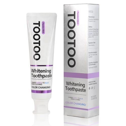 tootoo Whitening Toothpaste for Sensitive Teeth - Stain Remover, 4.2 oz