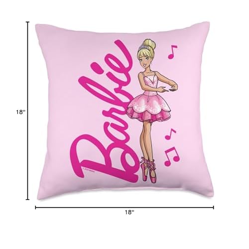 Barbie Ballerina Barbie Throw Pillow