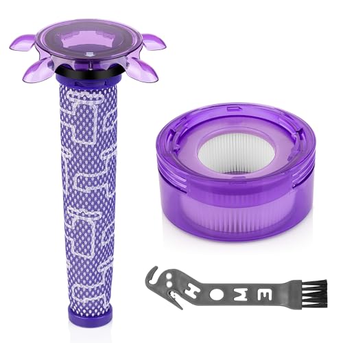 Jollsung Upgraded Star V8 Replacement Filter for Dyson V8 Vacuum