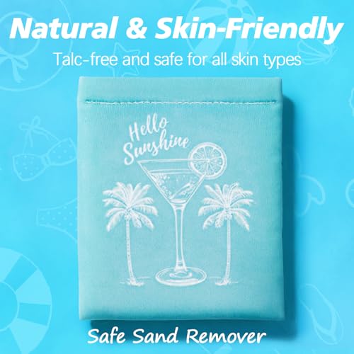 Natural Sand Remover for Beach - Portable Travel Accessory