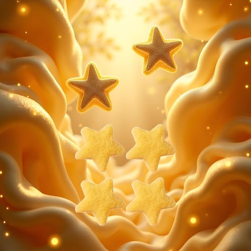 4 Pcs Yellow Star Hairpins Fluffy Fuzzy Soft Bangs Clips