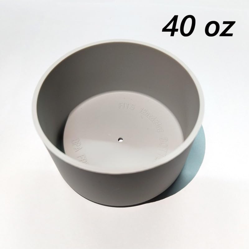 Silicone Bottom Bumper for Stanley 40 oz Tumbler - Light Grey