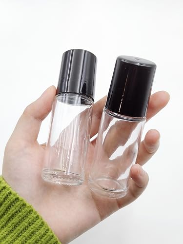 Glass Roller Bottles 30ml 4-Pack Refillable Perfume Oils