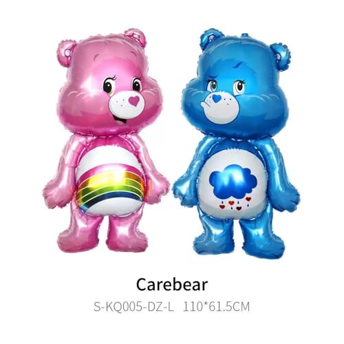 18-Inch Cute Bear Round Foil Balloon for Birthday Party Decorations