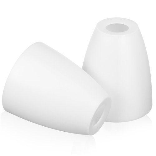 Uonlytech Plastic Lamp Shade for Desk Lamp E14 Base Small Table Cover with Simple Design Replacement Plastic Lampshade for Home Study Hotel Use 3.93 X 3.93 X 4.52 Inches