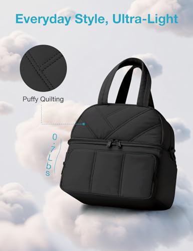 Vuudh Double Deck Insulated Lunch Bag for Women - Lightweight & Leakproof