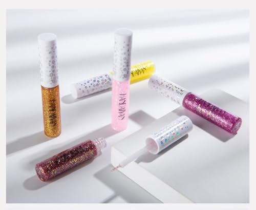 R.Y.M Liquid Glitter Eyeliner Silver Metallic Shimmer Eyeshadow Makeup
