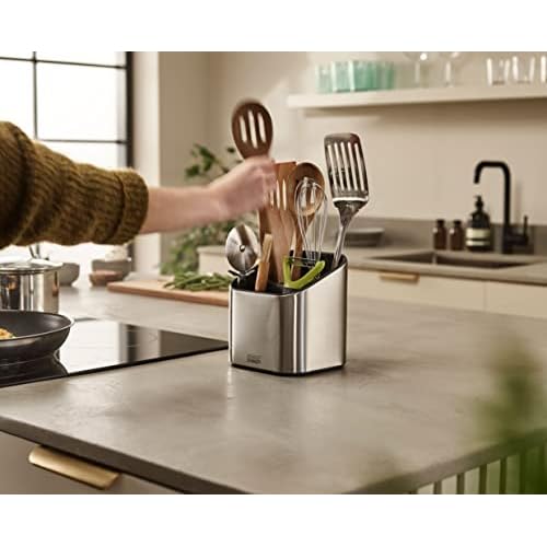 Joseph Joseph Utensil Pot, Stainless Steel, Steel, One Size