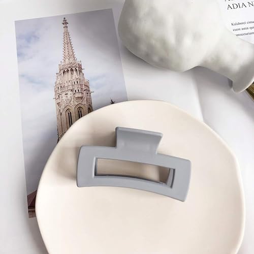 Purple Hair Claw Clip Retro Hollow Large Strong Hold for Thick Hair