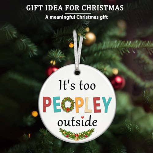 2026 Christmas Ornaments for Best Friends | Durable Ceramic Tree Decor