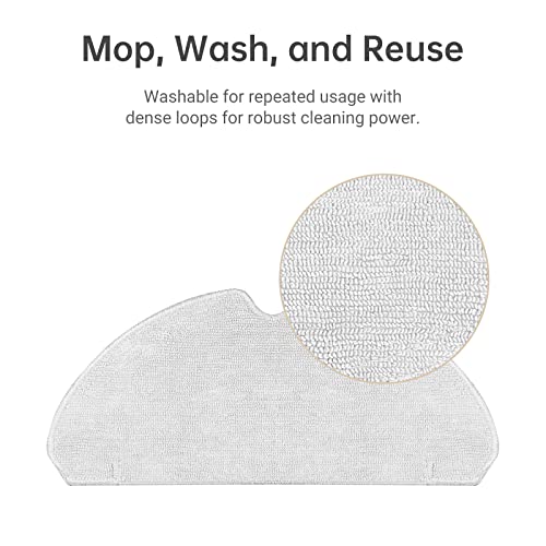 DREAME Wet Mopping Pads for D10s Pro Robot Vacuum - 2PCS