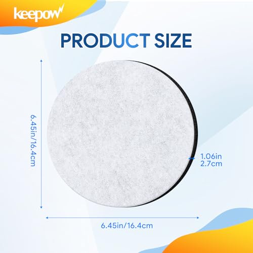 KEEPOW Vacuum Filters for Eureka 3670M Series - 8 Pack HEPA Replacement