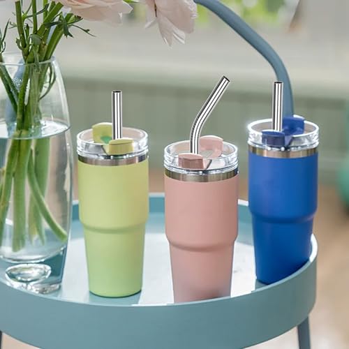 6-Pack Stainless Steel Straws for Stanley 40oz Tumbler, 11.81" Long