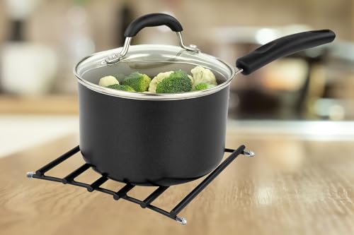 FitWell Heat-Resistant Steel Trivet for Hot Pots & Cookware