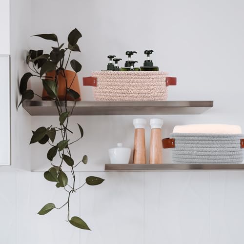 ABenkle Mini Rope Woven Storage Basket - Eco-Friendly Organizer