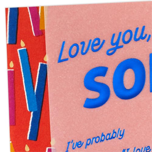 Hallmark Birthday Card for Son - Love You a Million Times Design