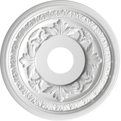 Ekena Millwork 16" Baltimore Ceiling Medallion - Pearl Metallic Pink