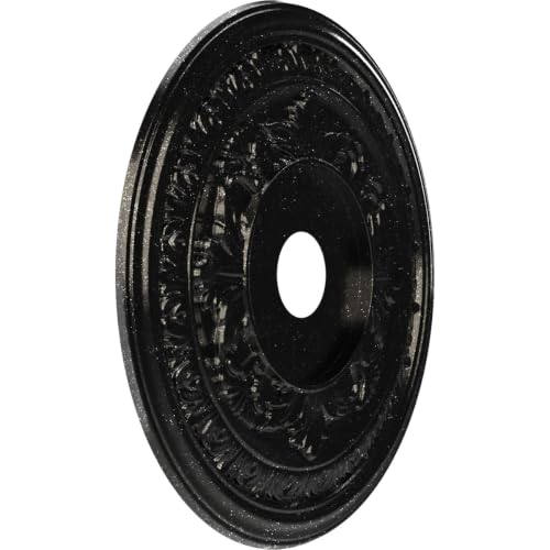 22" PVC Ceiling Medallion – Textured Metallic Galaxy, 22"OD
