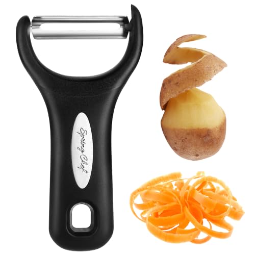 Spring Chef Y Peeler - Ultra-Sharp Stainless Steel Vegetable Peeler - 1 Pack