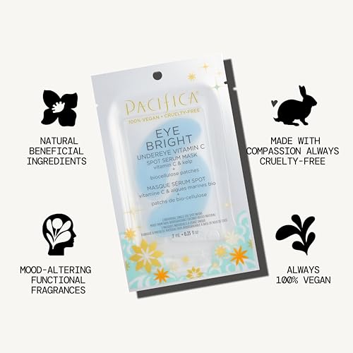 Pacifica Vitamin C Undereye Spot Serum Mask - Brightening Eye Treatment