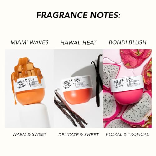 Holler Miami Wave Salted Caramel Body Butter 5.29 Oz