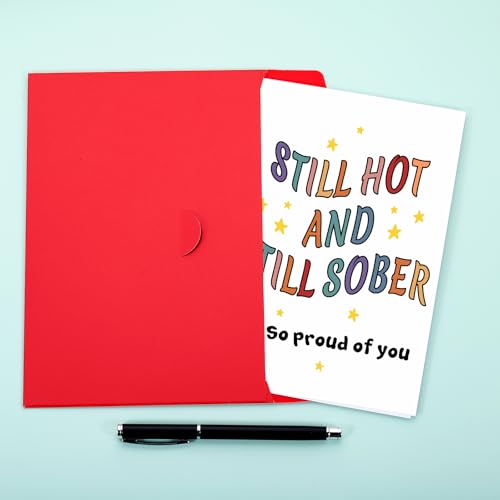 Sobriety Gift Card for Men & Women - Celebrate Recovery Milestones